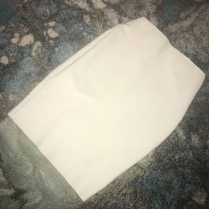 White Pencil Skirt ✏️
